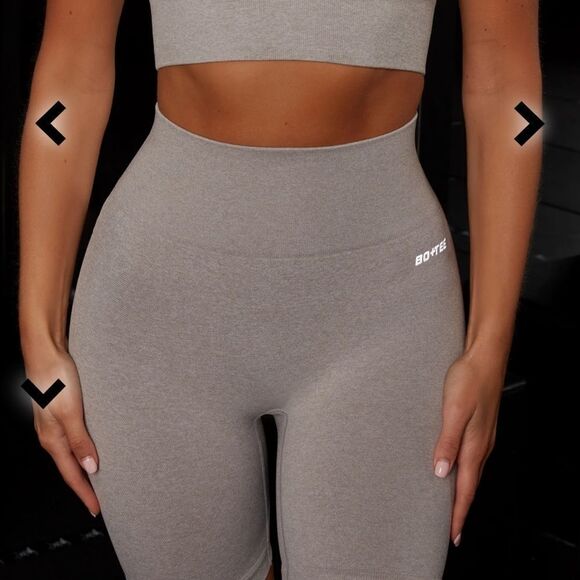 Bo+ tee FUEL SEAMLESS CYCLING SHORTS IN GREY Xs new bike short UK BRAND - Picture 6 of 12